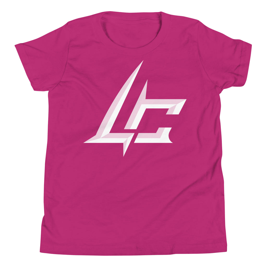 T-shirt enfant Petit Looser Berry - vue avant logo LC